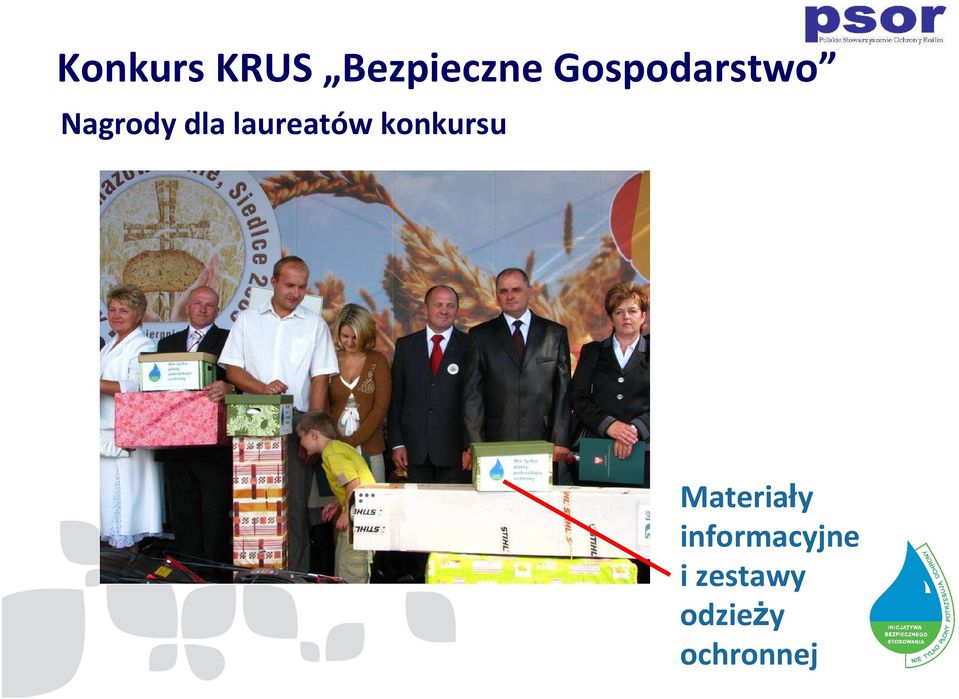 laureatów konkursu Materiały