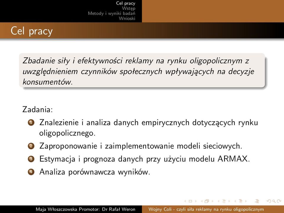 Zadania: 1 Znalezienie i analiza danych empirycznych dotyczących rynku oligopolicznego.