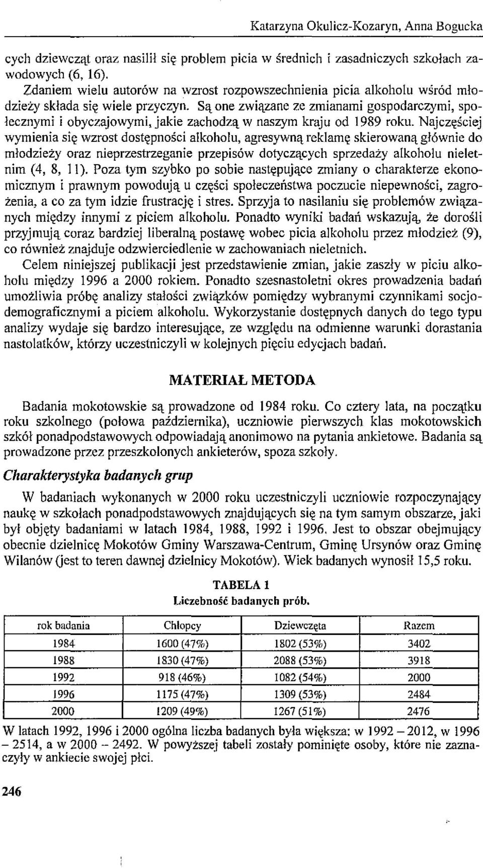 Są one związane ze zmianami gospodarczymi, społecznymi i obyczajowymi, jakie zachodzą w naszym kraju od 1989 roku.