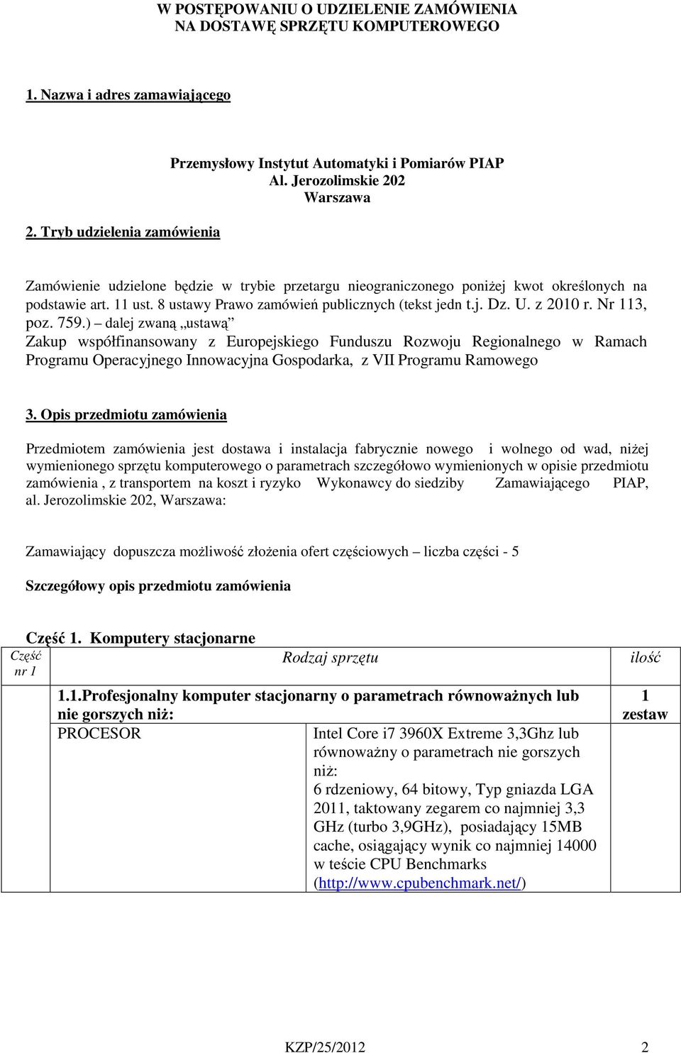 U. z 2010 r. Nr 113, poz. 759.