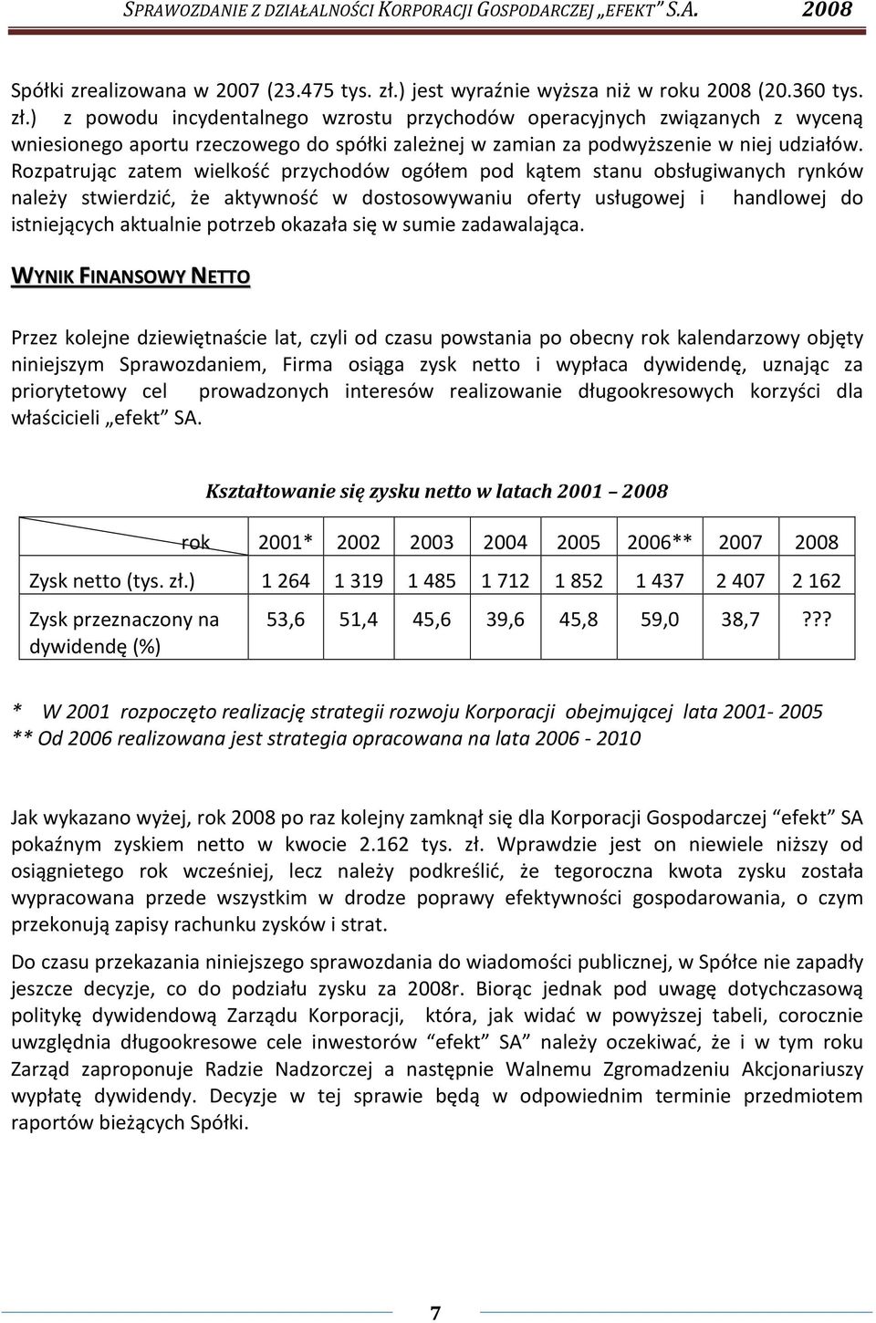 ) z powodu incydentalnego wzrostu przychodów operacyjnych związanych z wyceną wniesionego aportu rzeczowego do spółki zależnej w zamian za podwyższenie w niej udziałów.