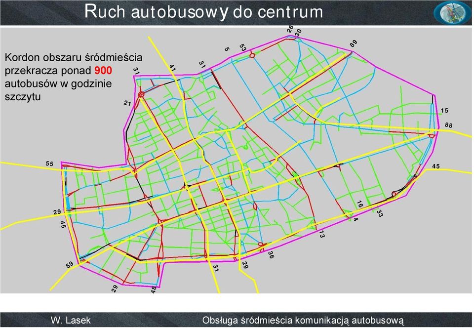 900 autobusów w godzinie szczytu 21 31 41