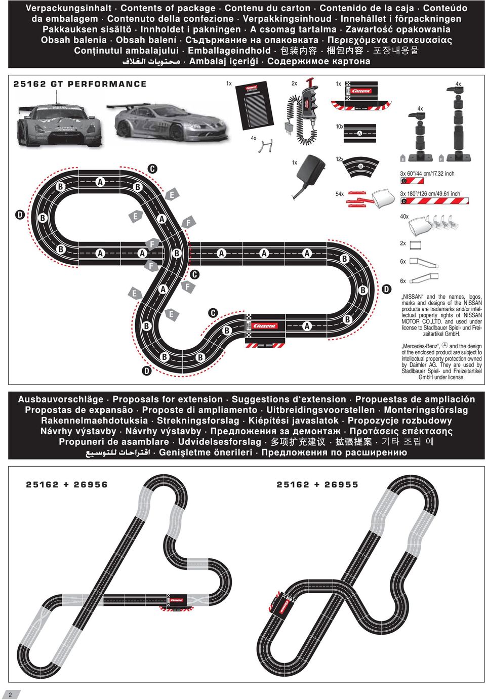 property rights of NISSN MOTOR CO.,LT. and used under license to Stadlbauer Spiel- und reizeitartikel GmbH.