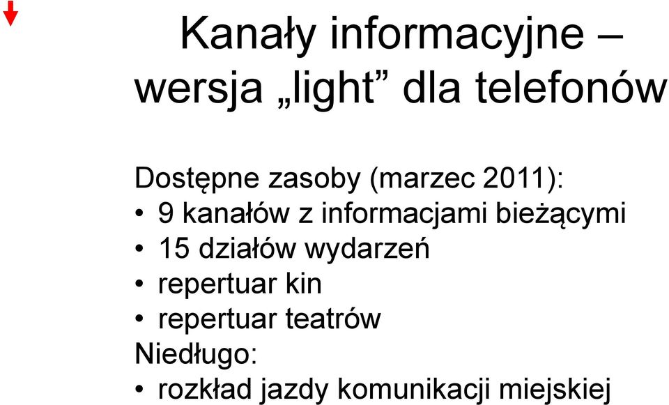 informacjami bieżącymi 15 działów wydarzeń repertuar