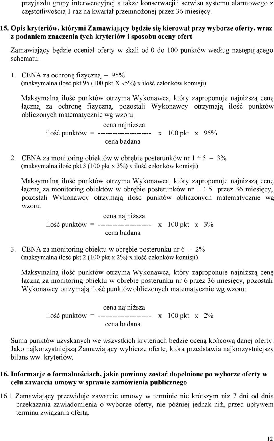 punktów według następującego schematu: 1.