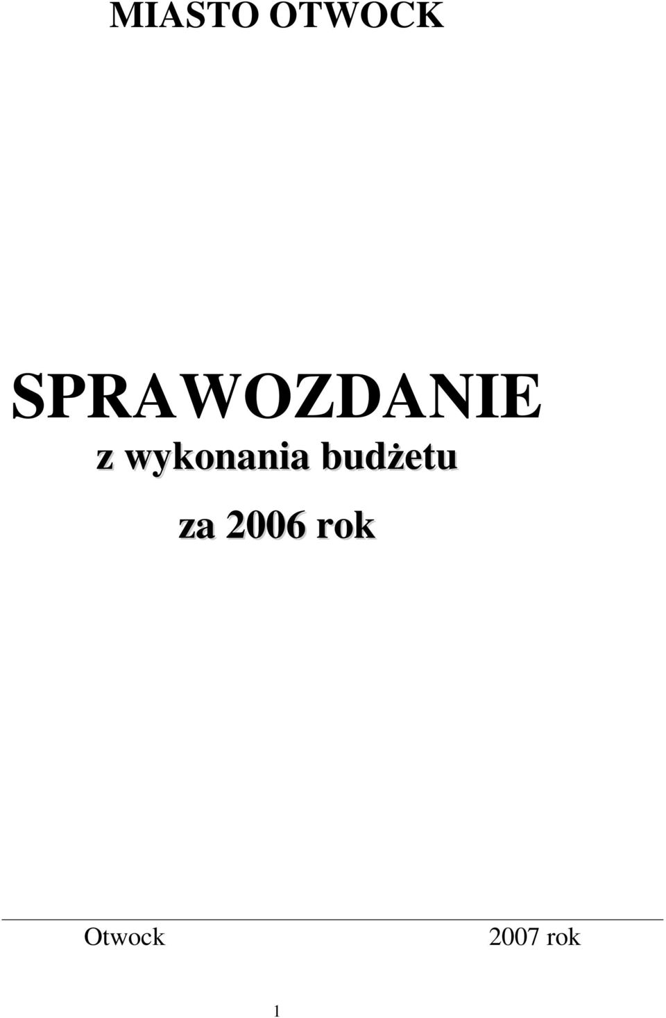 wykonania budŝetu