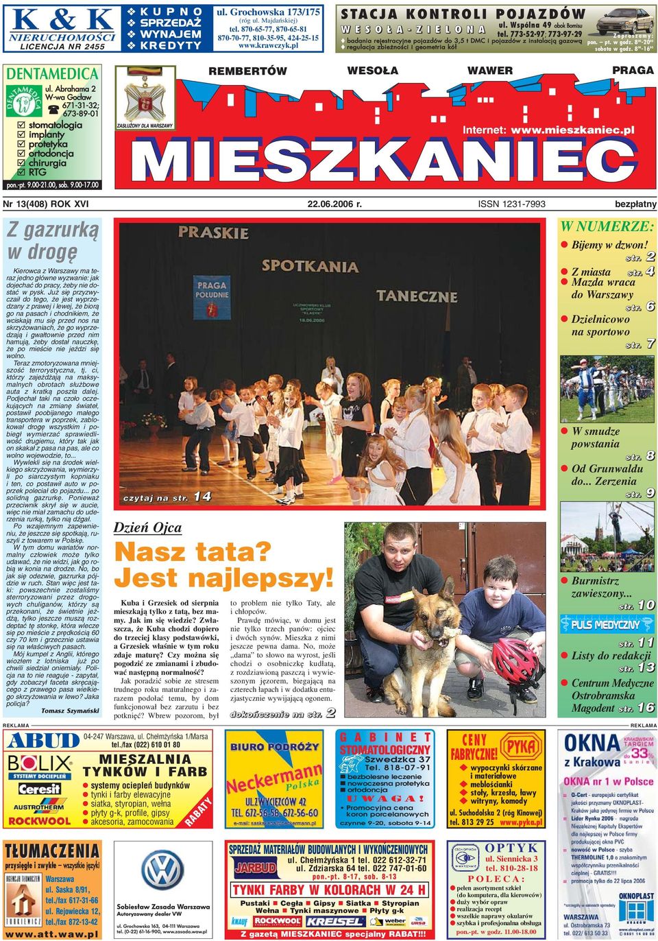 pt. w godz. 8 00-20 00 regulacja zbieżności i geometria kół sobota w godz. 8 00-16 00 DENTAMEDICA ul.
