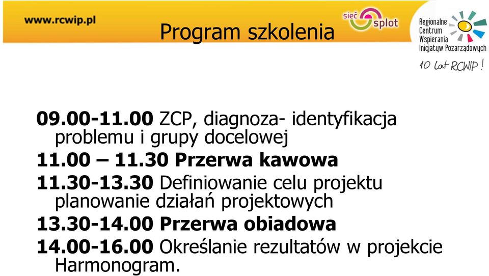 30 Przerwa kawowa 11.30-13.