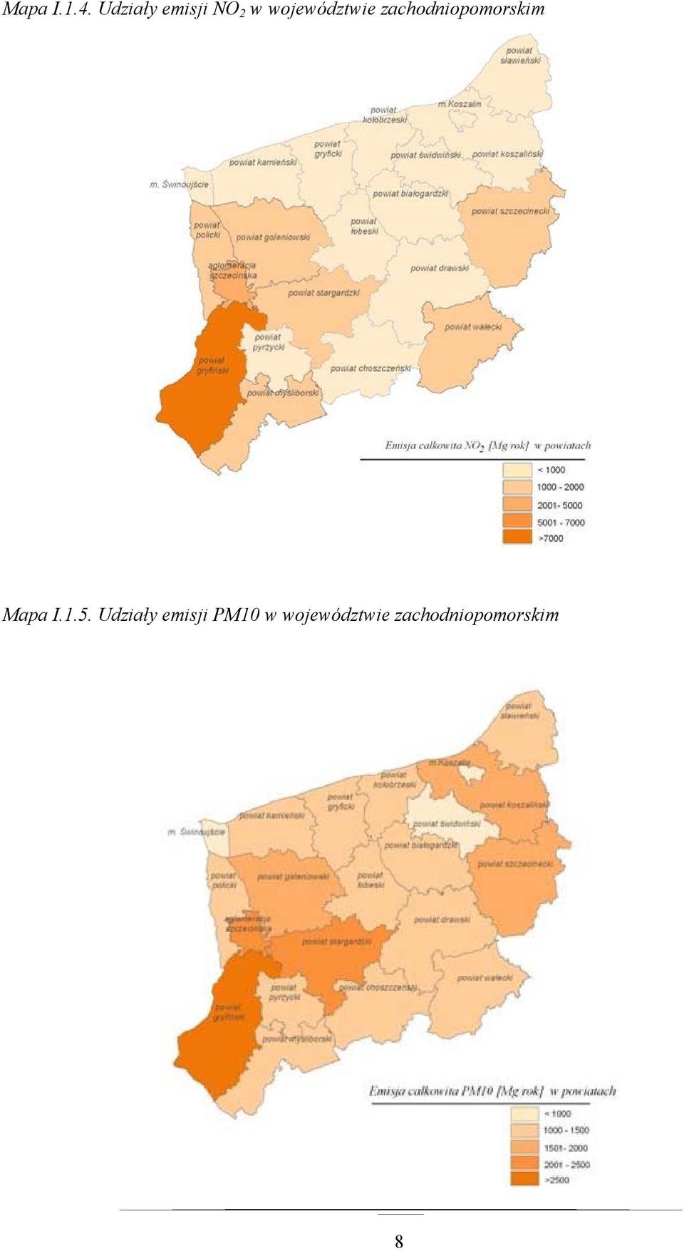 województwie zachodniopomorskim