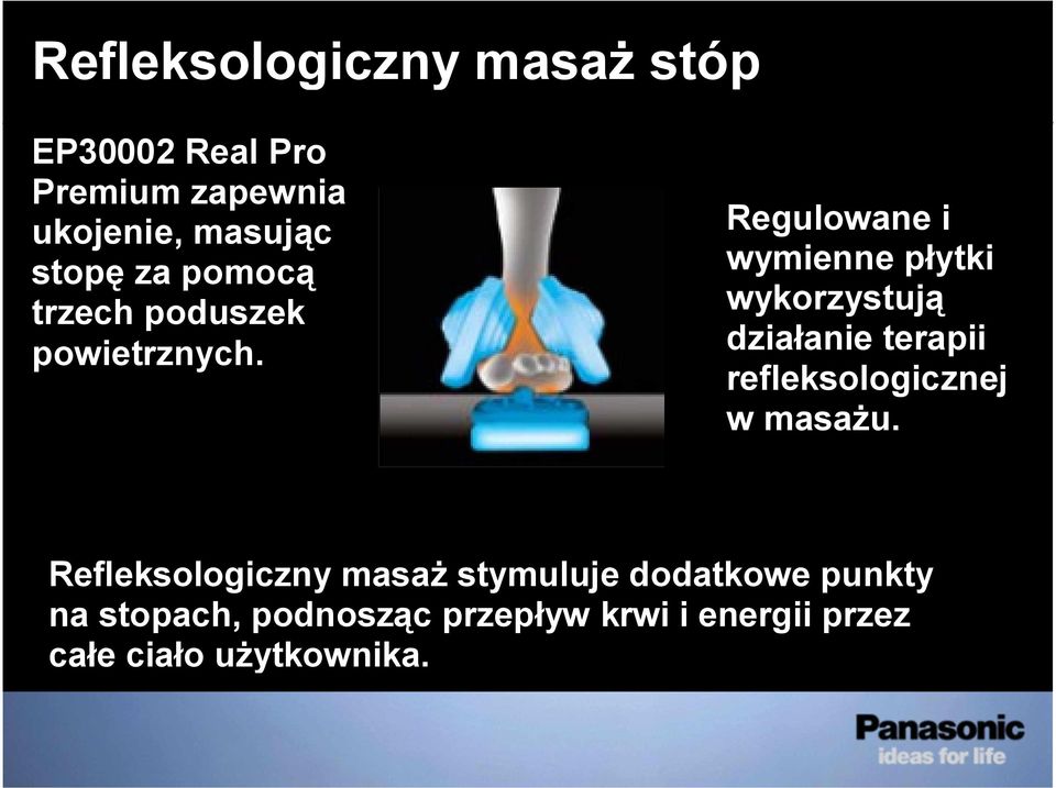 Regulowane i wymienne p ytki wykorzystuj dzia anie terapii refleksologicznej w masa