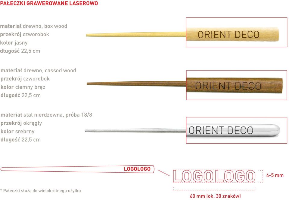 brąz długość 22,5 cm materiał stal nierdzewna, próba 18/8 przekrój okrągły kolor