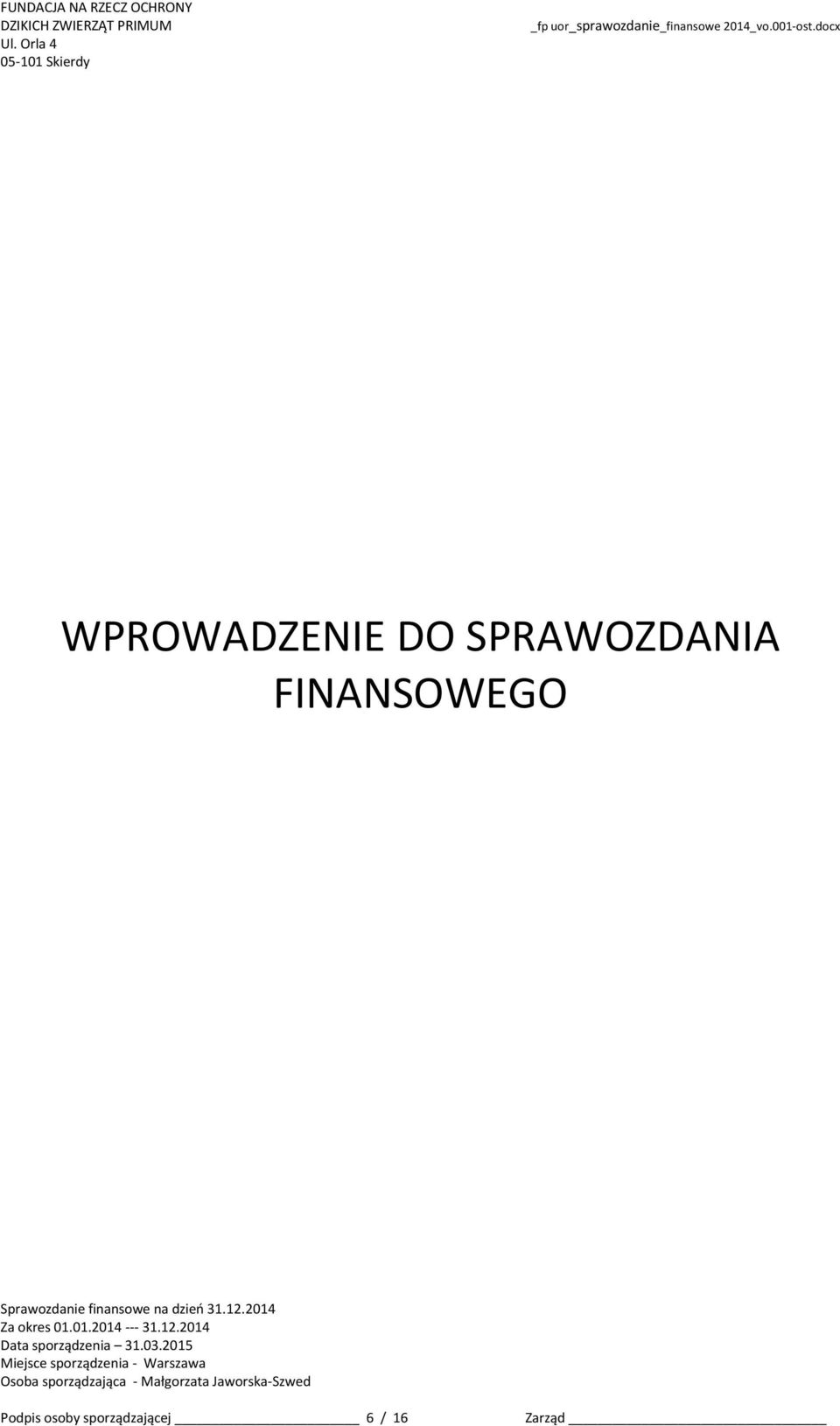 FINANSOWEGO Podpis