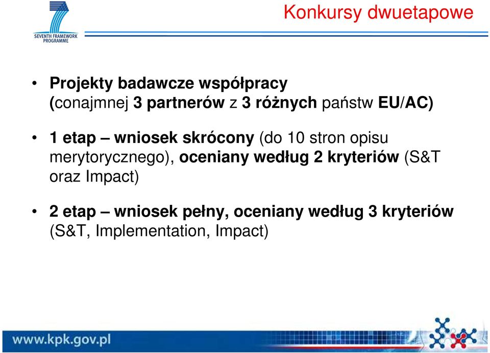 stron opisu merytorycznego), oceniany według 2 kryteriów (S&T oraz