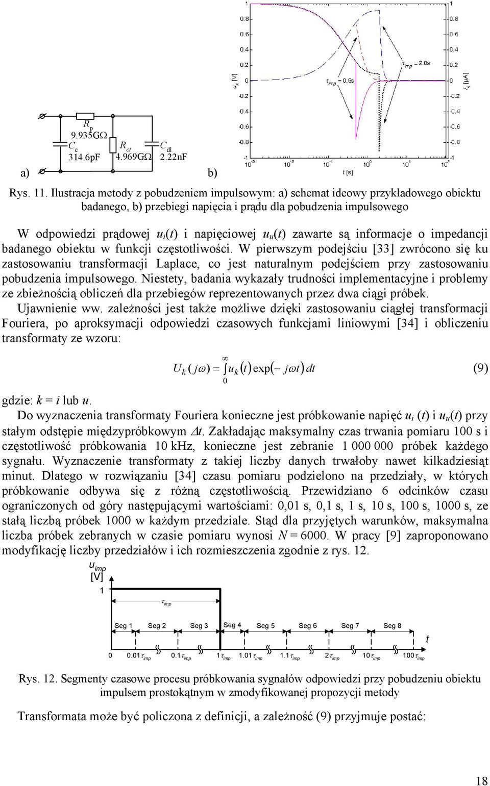 nformacje o mpedancj badanego obektu w funkcj częstotlwośc.