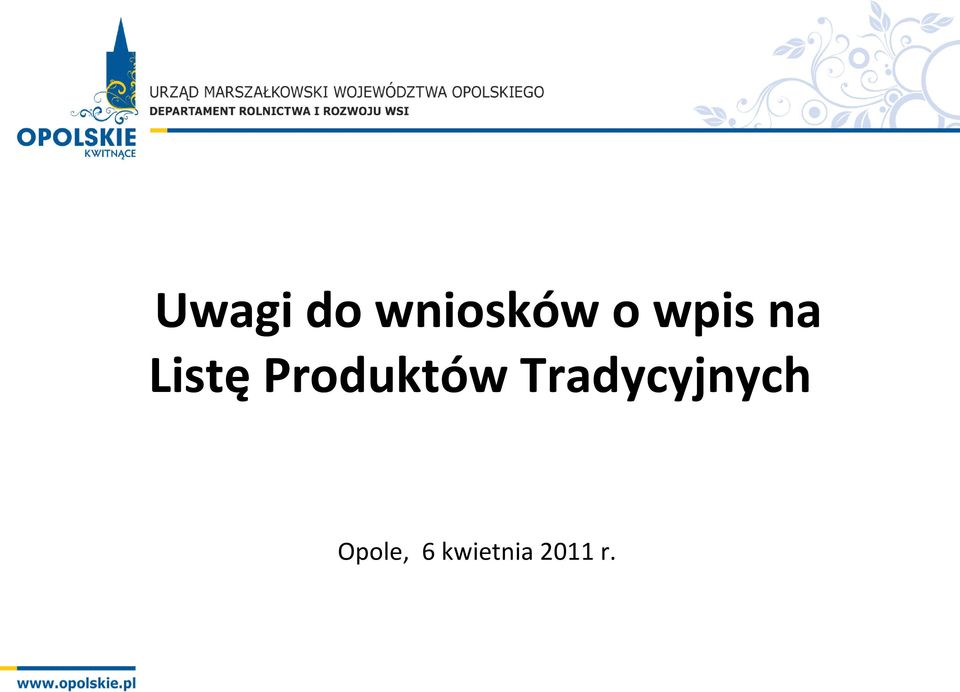 Produktów