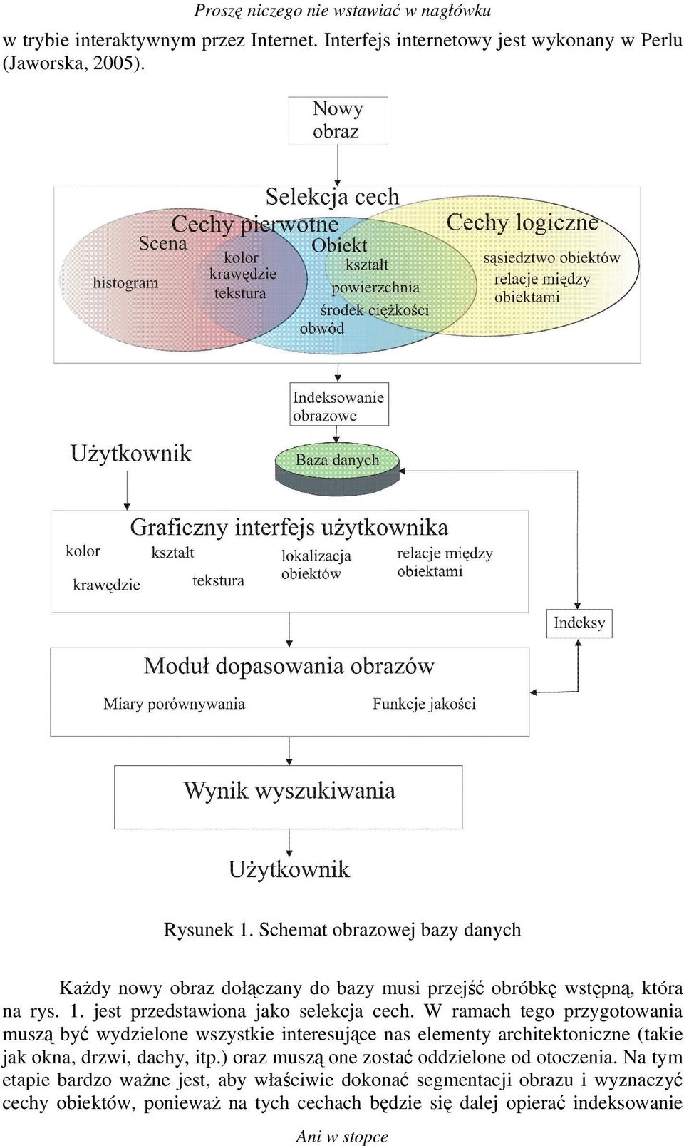 W ramach tego przygotowania muszą być wydzielone wszystkie interesujące nas elementy architektoniczne (takie jak okna, drzwi, dachy, itp.