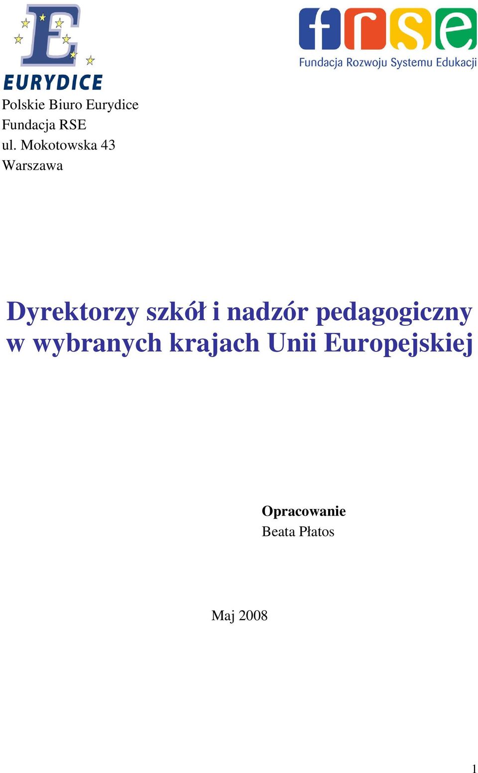 nadzór pedagogiczny w wybranych krajach