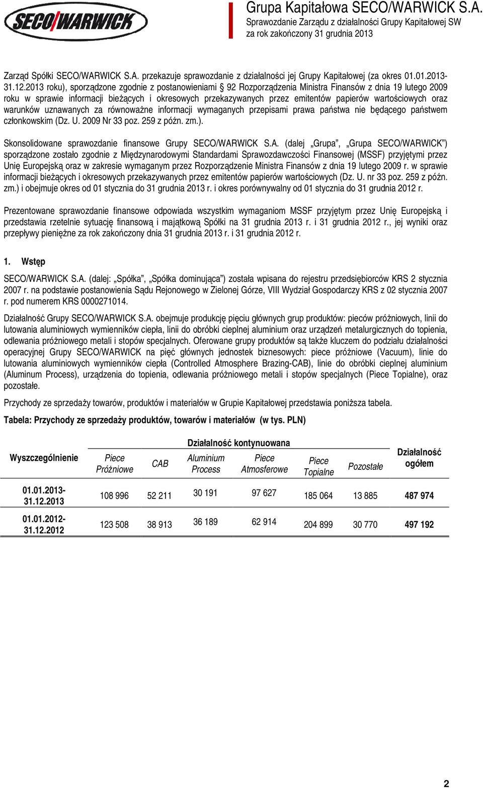 wartościowych oraz warunków uznawanych za równoważne informacji wymaganych przepisami prawa państwa nie będącego państwem członkowskim (Dz. U. 2009 Nr 33 poz. 259 z późn. zm.).