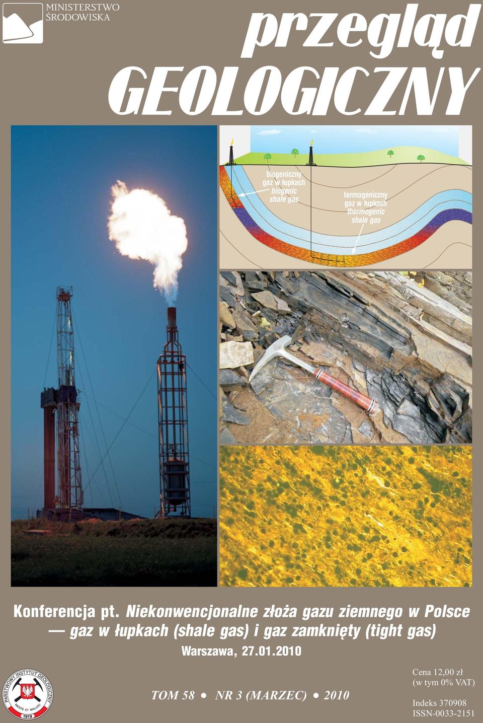 Niekonwencjonalne z³o a gazu ziemnego w Polsce gaz w ³upkach (shale gas) i gaz