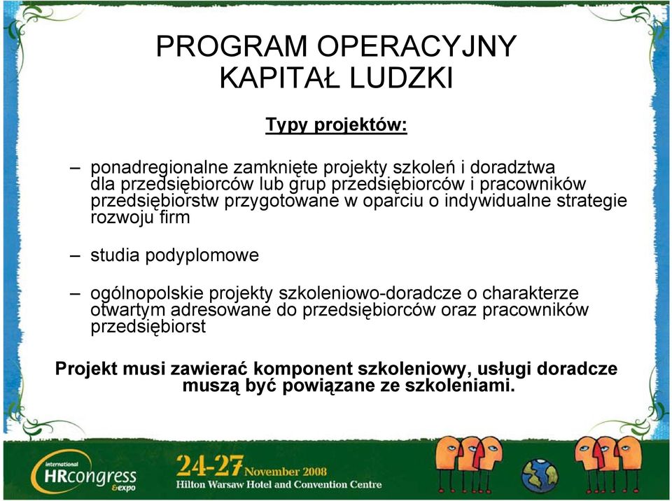 studia podyplomowe ogólnopolskie projekty szkoleniowo-doradcze o charakterze otwartym adresowane do
