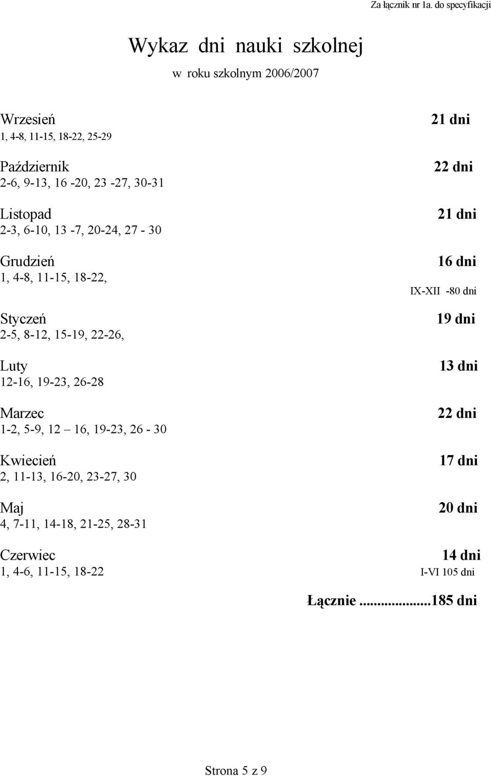 23-27, 30-31 Listopad 2-3, 6-10, 13-7, 20-24, 27-30 Grudzień 1, 4-8, 11-15, 18-22, Styczeń 2-5, 8-12, 15-19, 22-26, Luty 12-16, 19-23,