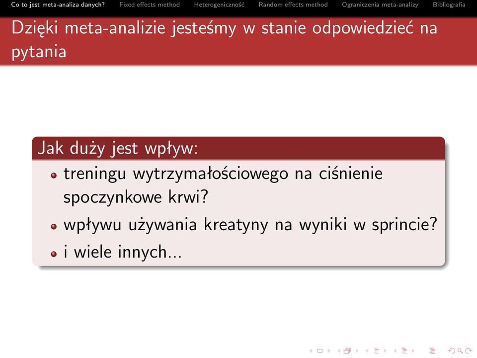 wytrzymałościowego na ciśnienie spoczynkowe krwi?