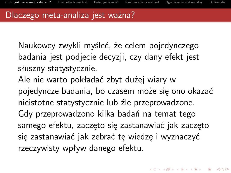 statystycznie.