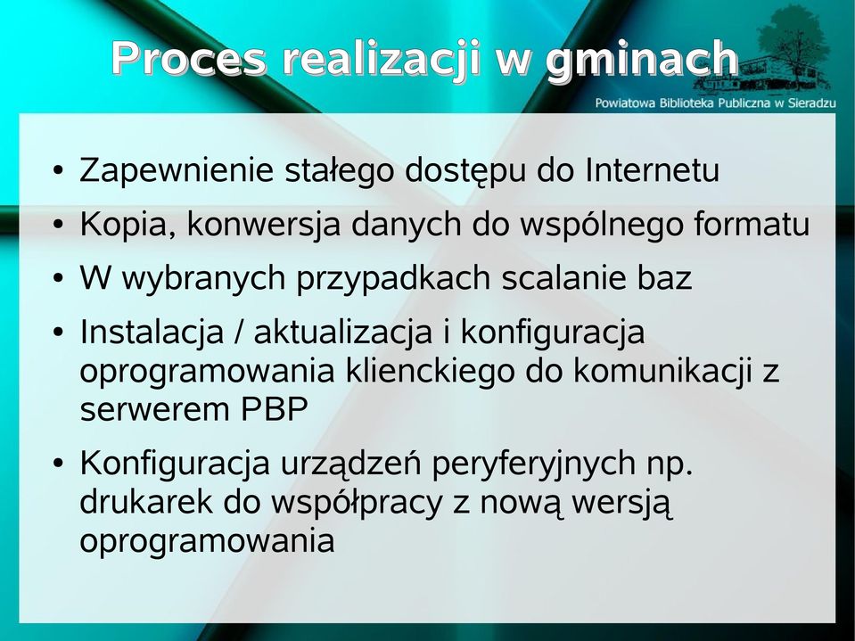 Instalacja / aktualizacja i konfiguracja oprogramowania klienckiego do komunikacji z