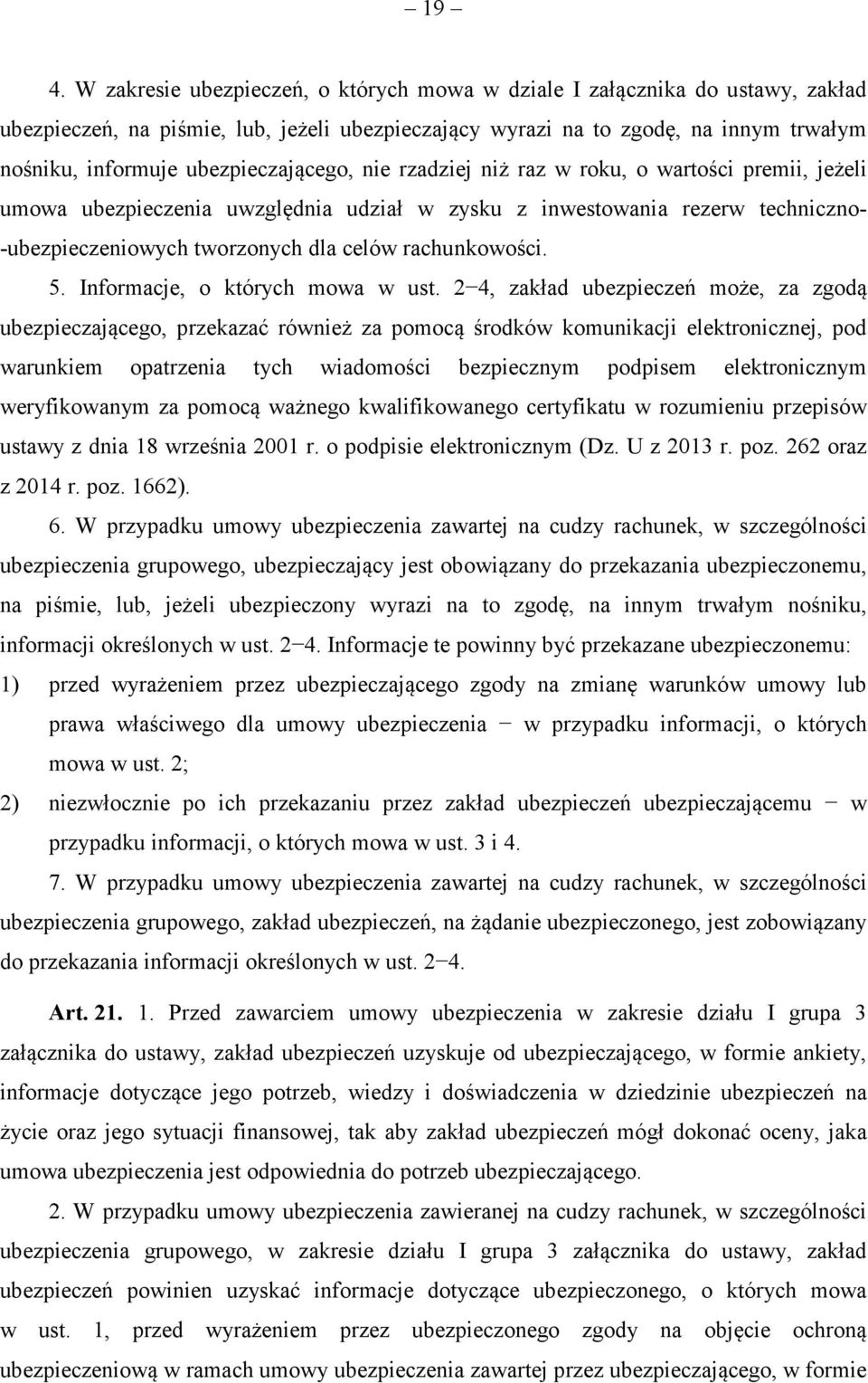 rachunkowoci. 5. Informacje, o których mowa w ust.