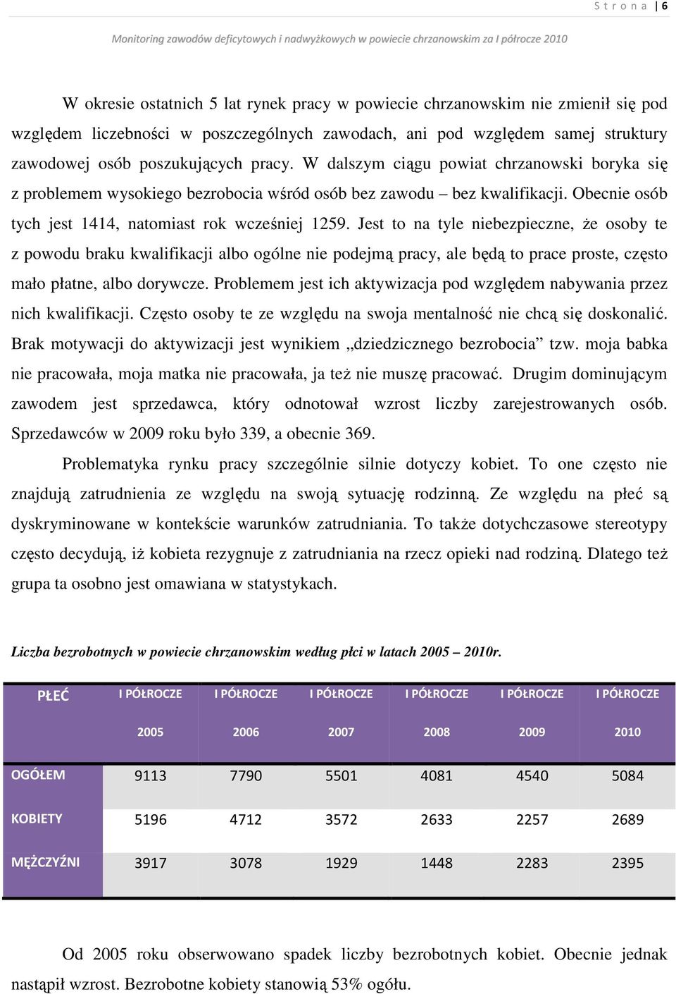 Jest to na tyle niebezpieczne, że osoby te z powodu braku kwalifikacji albo ogólne nie podejmą pracy, ale będą to prace proste, często mało płatne, albo dorywcze.