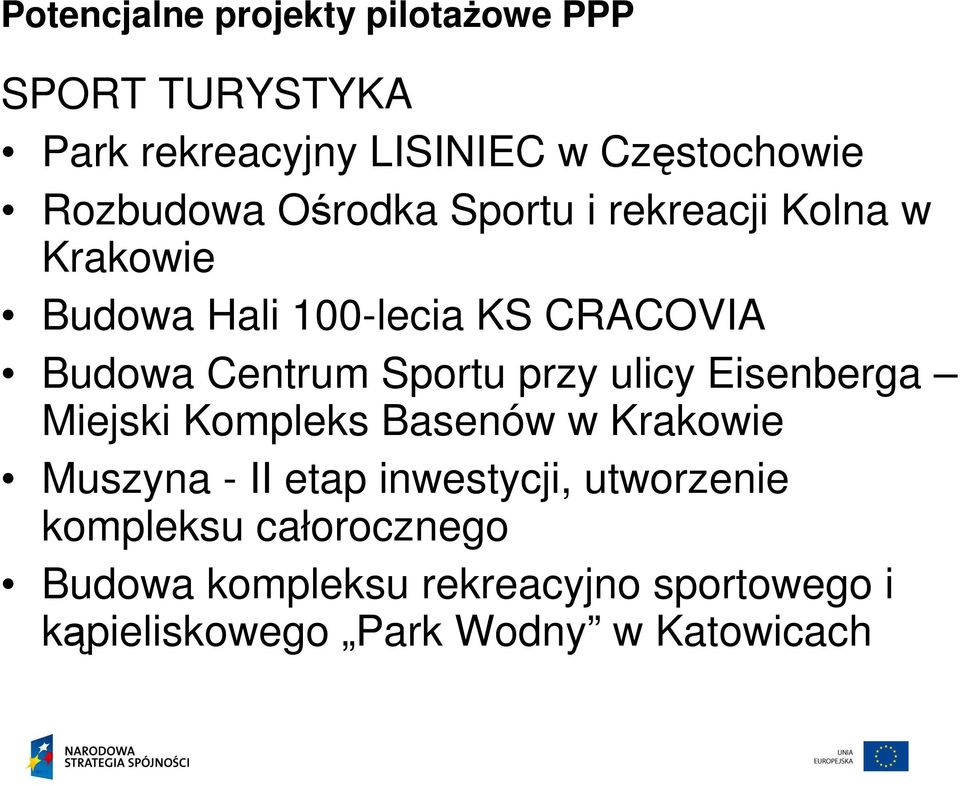 Centrum Sportu przy ulicy Eisenberga Miejski Kompleks Basenów w Krakowie Muszyna - II etap