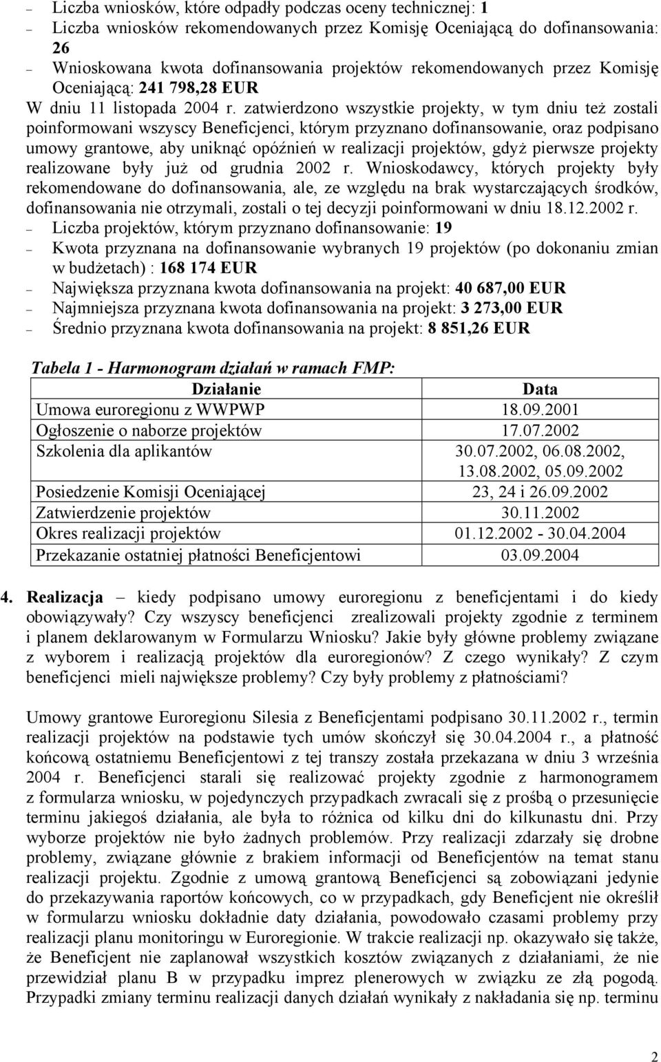 zatwierdzono wszystkie projekty, w tym dniu też zostali poinformowani wszyscy Beneficjenci, którym przyznano dofinansowanie, oraz podpisano umowy grantowe, aby uniknąć opóźnień w realizacji