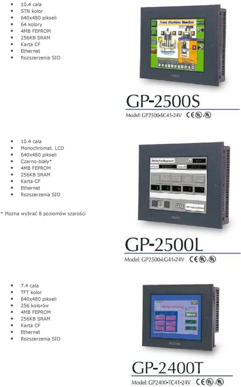 LCD Czarno-biały* 4MB FEPROM * MoŜna