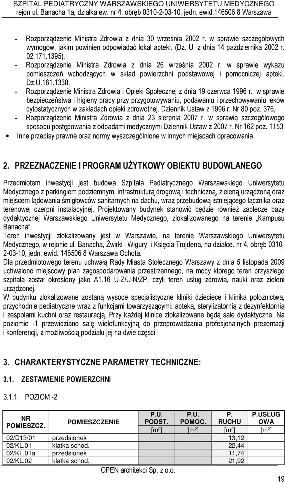 1338, - Rozporządzenie Ministra Zdrowia i Opieki Społecznej z dnia 19 czerwca 1996 r.