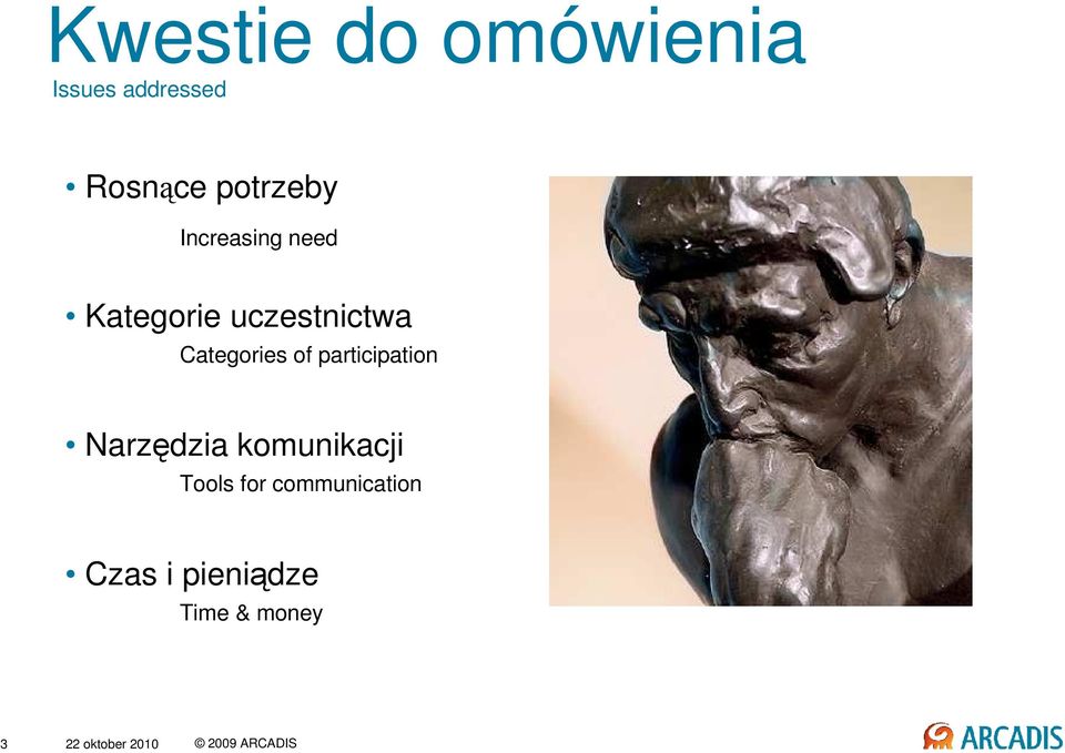 participation Narzędzia komunikacji Tools for