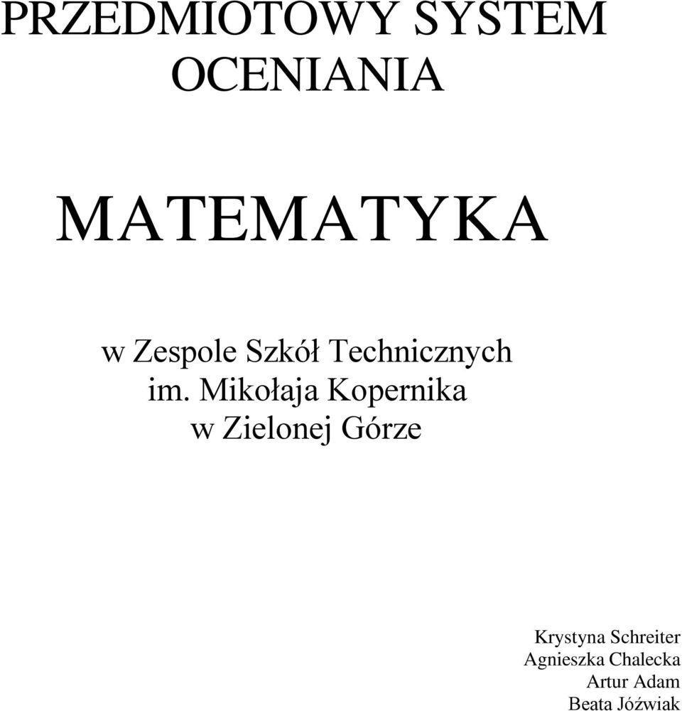 Mikołaja Kopernika w Zielonej Górze