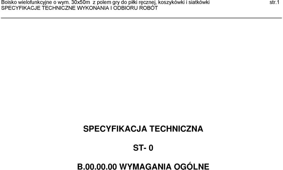 TECHNICZNA ST-