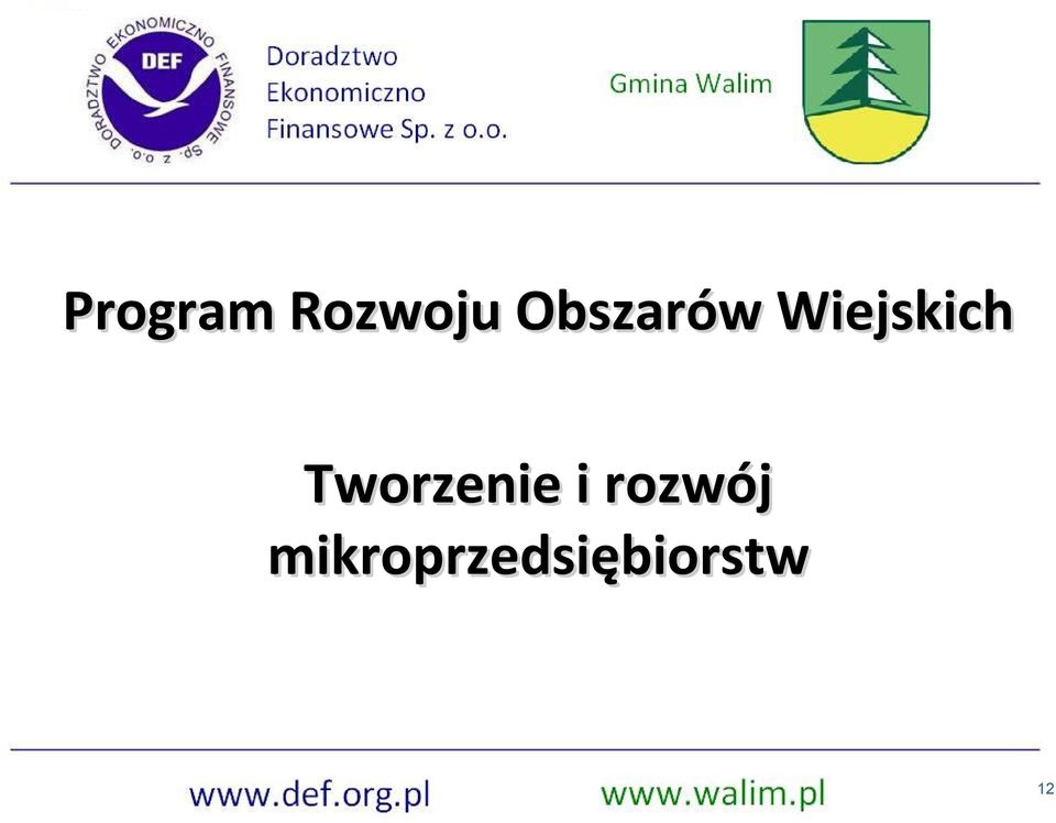 Tworzenie i rozwój