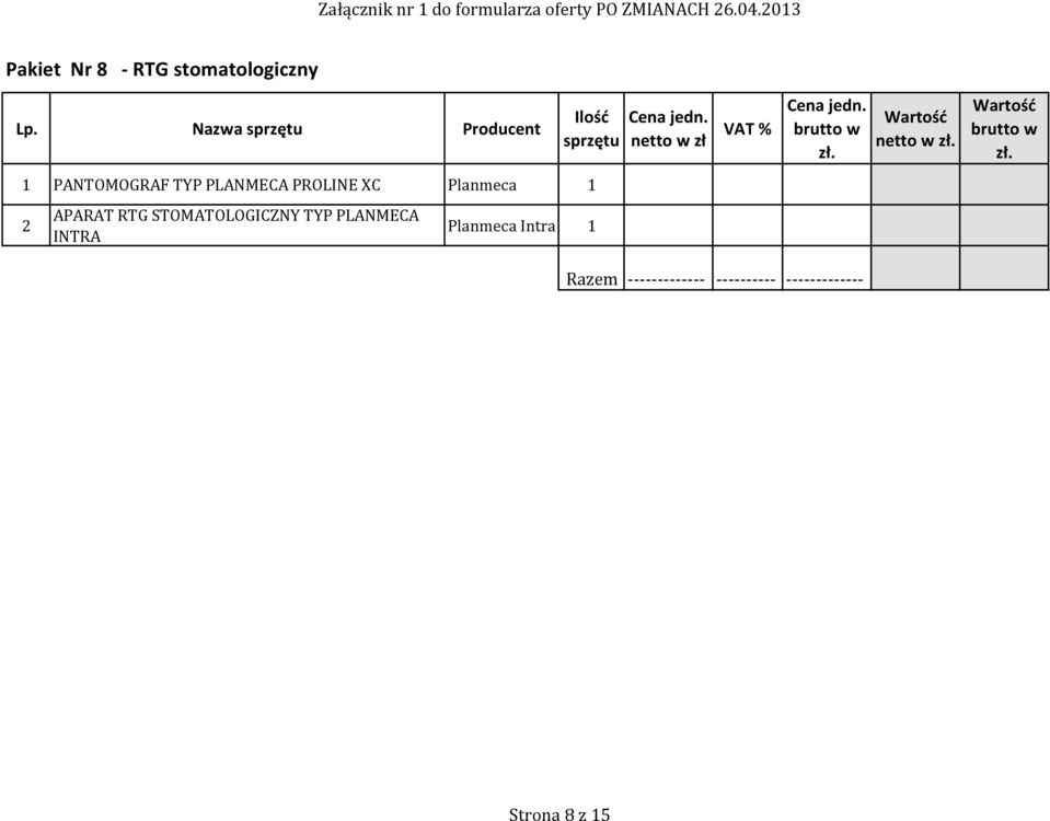 Planmeca 1 2 APARAT RTG STOMATOLOGICZNY