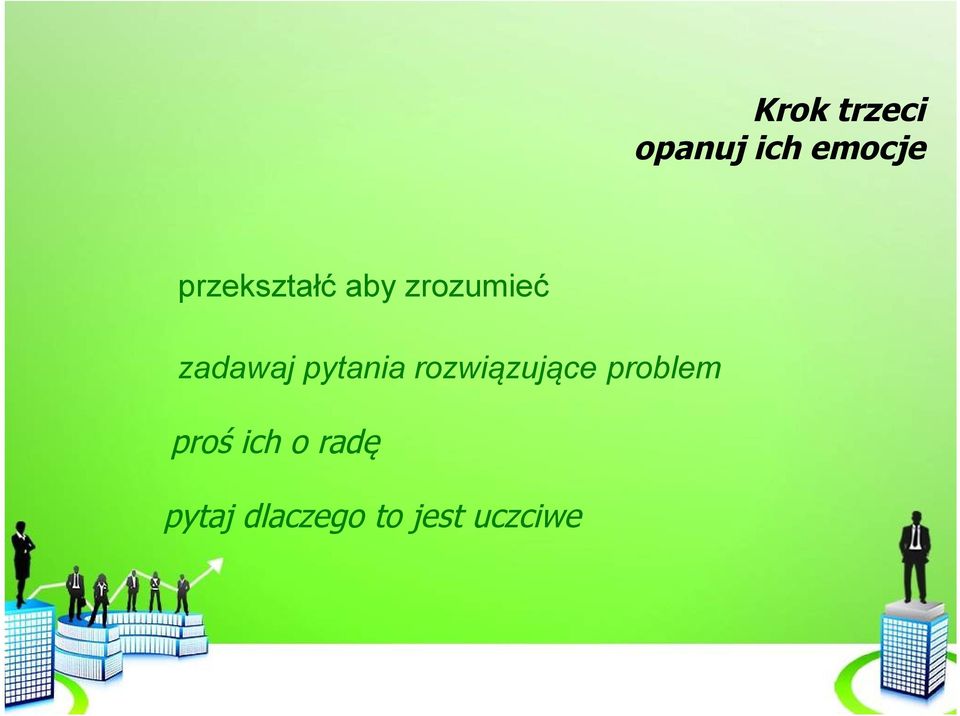 pytania rozwiązujące problem proś