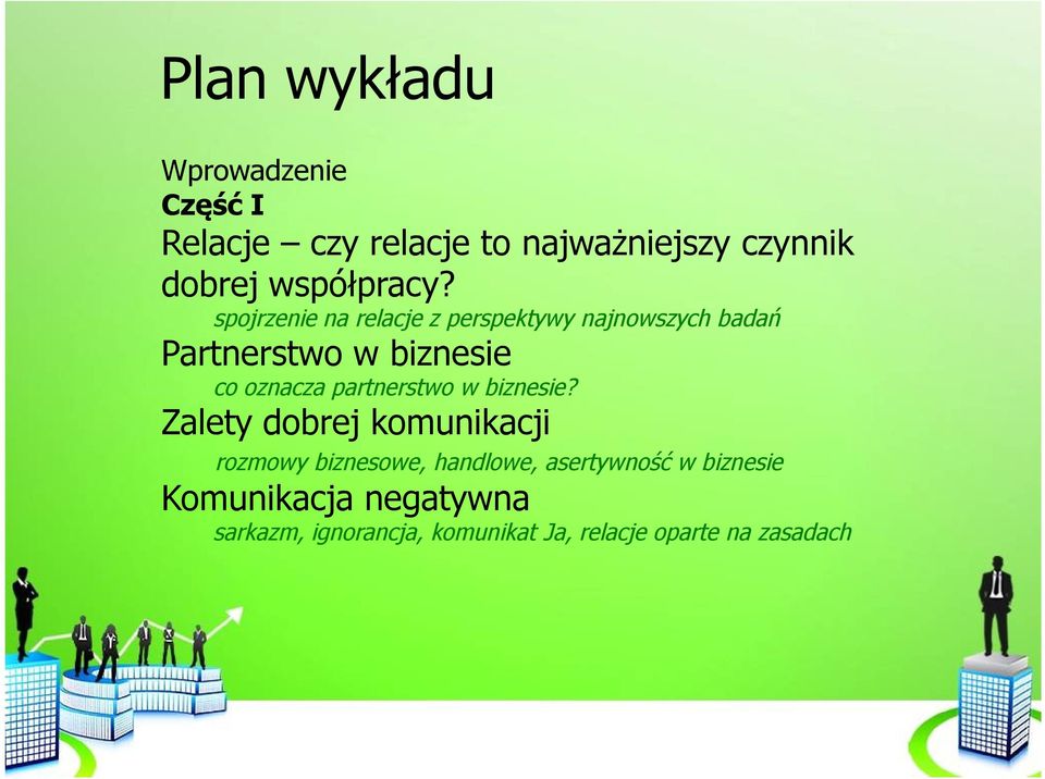 spojrzenie na relacje z perspektywy najnowszych badań Partnerstwo w biznesie co oznacza