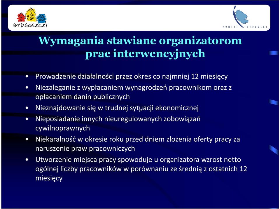 innych nieuregulowanych zobowiązań cywilnoprawnych Niekaralnośćw okresie roku przed dniem złożenia oferty pracy za naruszenie praw