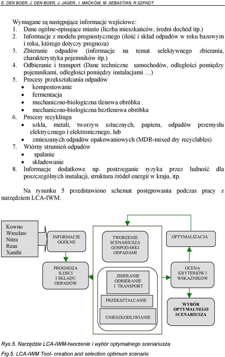 Zbieranie odpadów (informacje na temat selektywnego zbierania, charakterystyka pojemników itp.) 4.