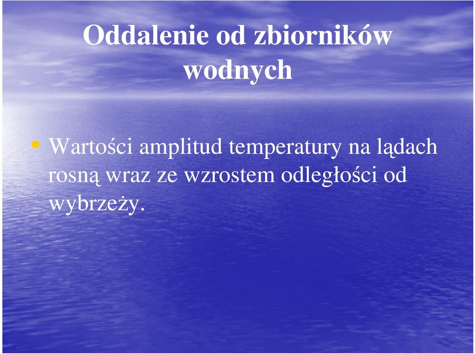 temperatury na lądach rosną