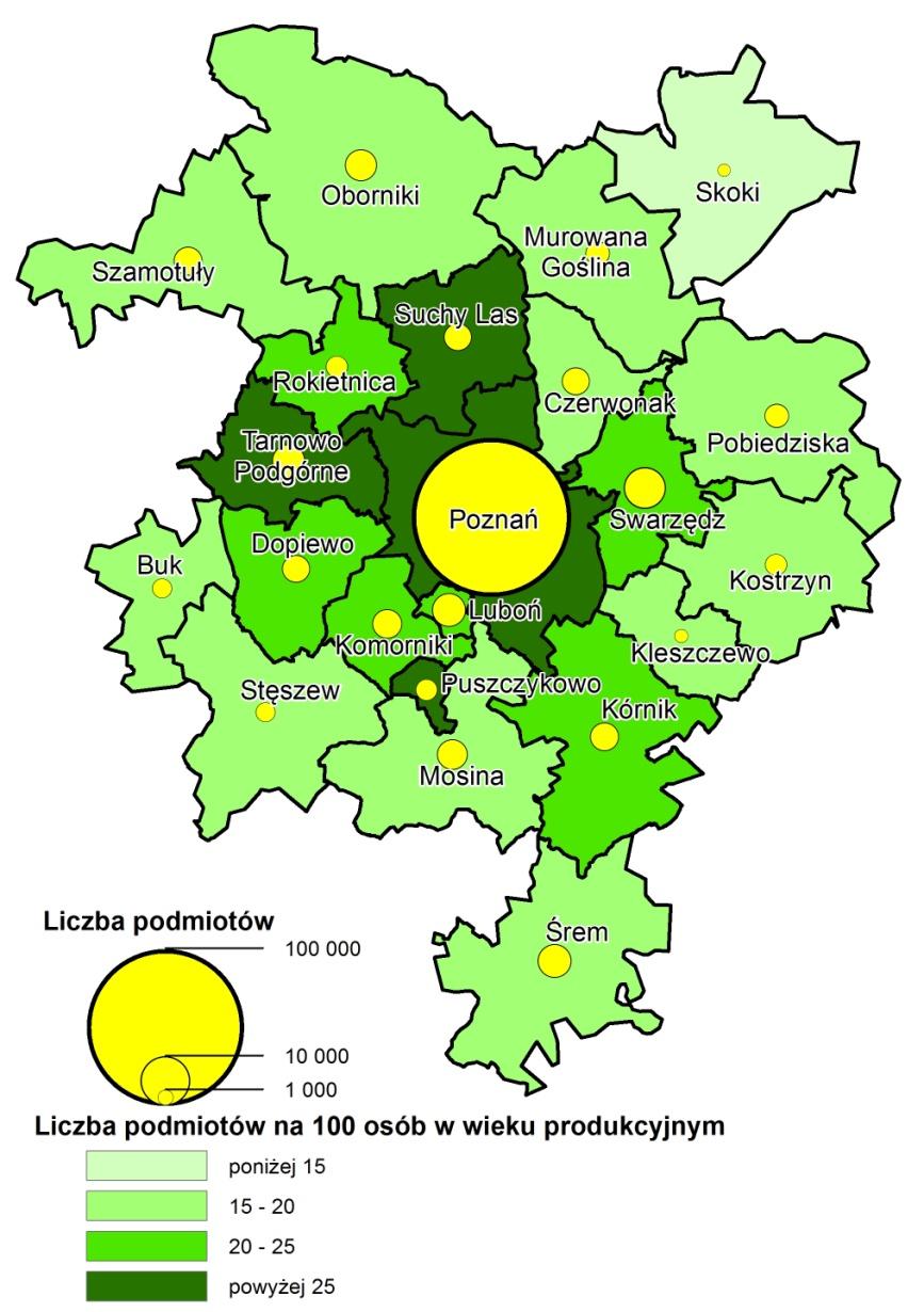 Suchy Las Tarnowo Podgórne Poznań Kórnik Komorniki Dopiewo Puszczykowo Swarzędz Kleszczewo Skoki Czerwonak Oborniki Pobiedziska Buk Mosina Szamotuły