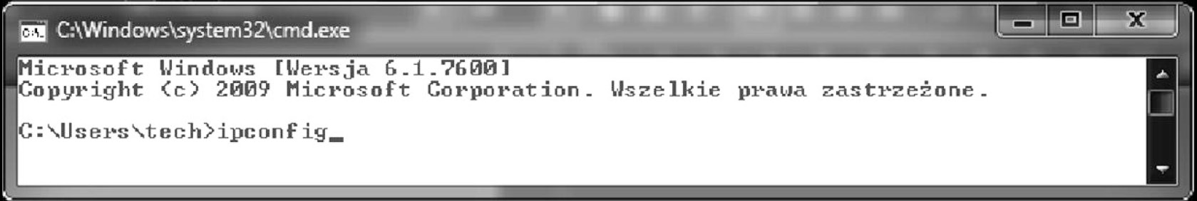 W tym przypadku musimy sprawdzić ustawienia swojej sieci lokalnej. Potrzebne nam będą takie parametry jak: adres IP, maska IP, adres Bramy, adres DNS Pobieranie danych 1.