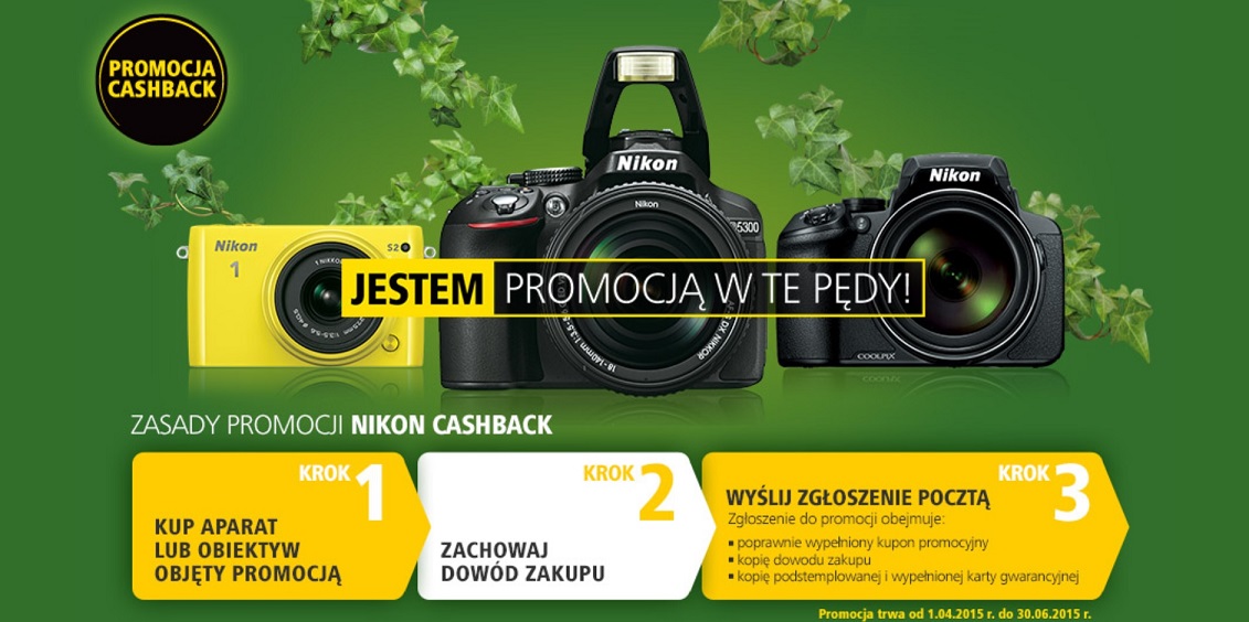 Promocja Promocja Cash Back trwająca do 30.06.2015 r - 210 PLN Więcej informacji na stronie producenta: http://www.nikon.pl/promocje/ Opis Uwiecznij atmosferę ważnych chwil aparatem D3300.