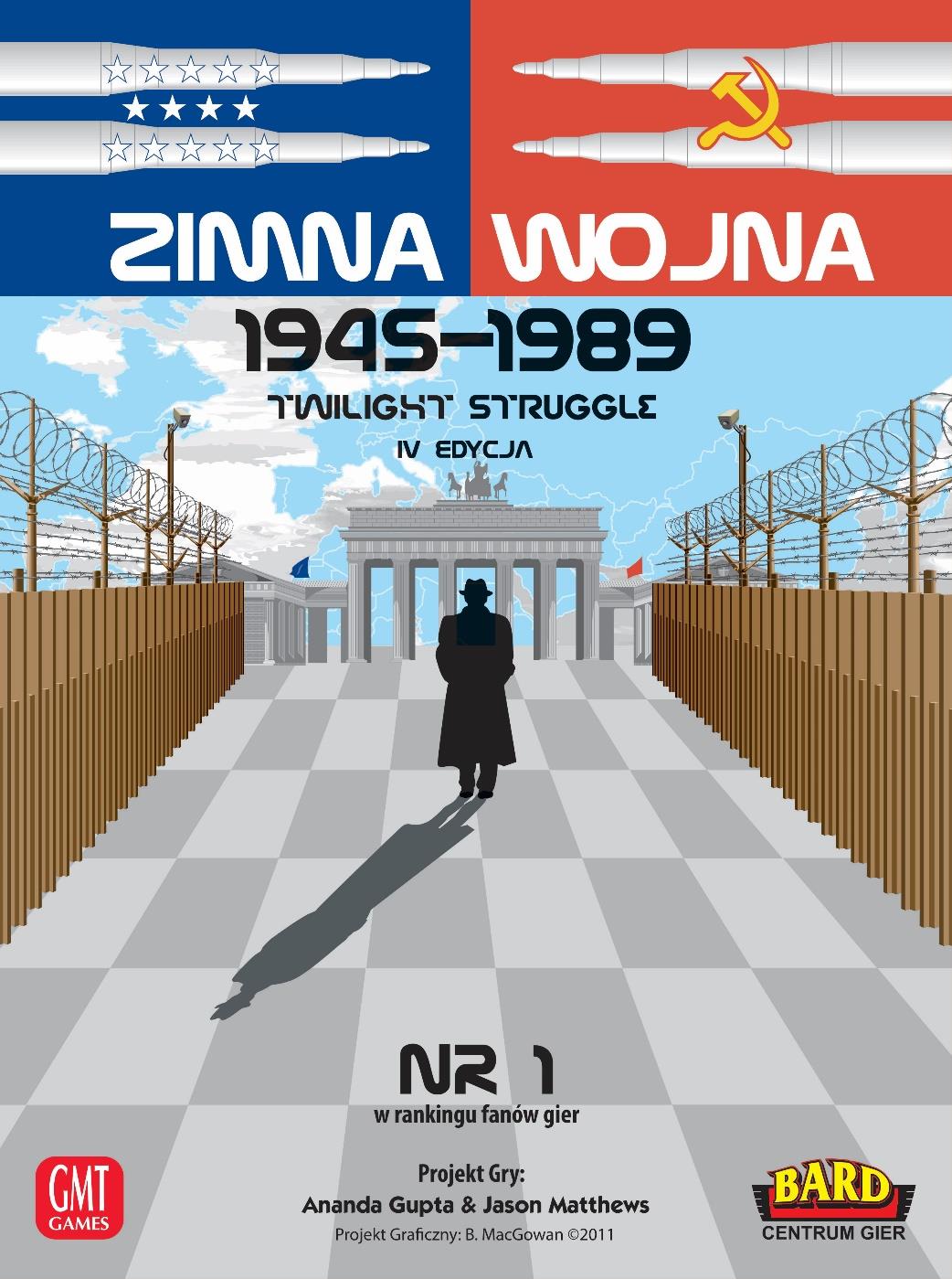 150 pkt. Zimna wojna 1945-1989 jest grą dla dwóch graczy, odwzorowującą czterdziestopięcioletni taniec intryg, wpływów i konfliktów zbrojnych między ZSRR i USA.