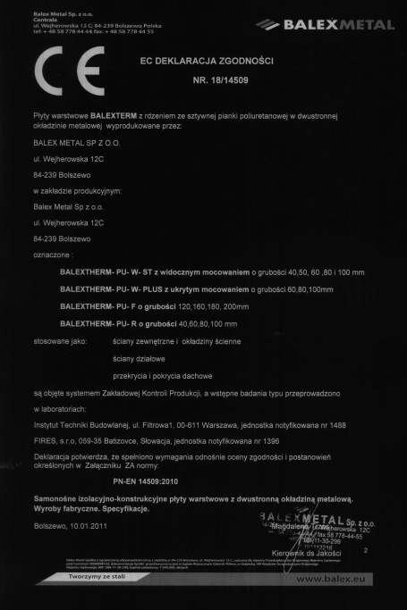 21. DOKUMENTY CERTYFIKUJĄCE Ocena zgodności i wprowadzenie do obrotu i stosowania Na podstawie art.4, art.5 ust. 1, p.3 oraz art. 8 ust.