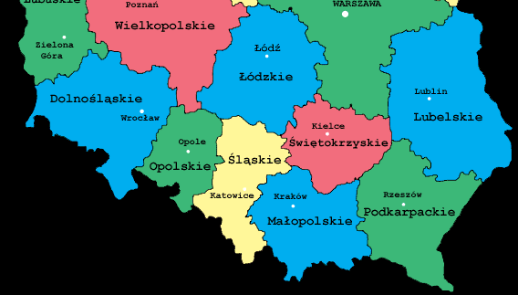 Wyniki egzaminu maturalnego 2009r. w rozbiciu na województwa.